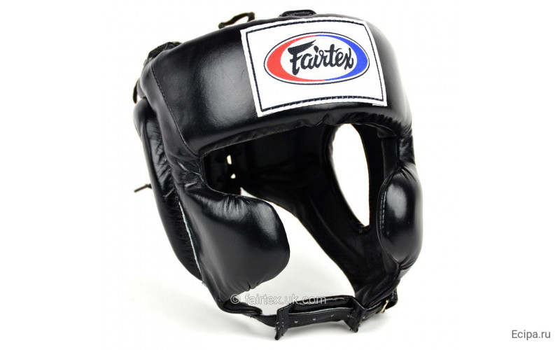 Боксёрский шлем Fairtex HG8 black M