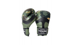 Боксёрские перчатки TKB CAMOUFLAGE green 12 oz Боксёрские перчатки TKB CAMOUFLAGE green 12 oz