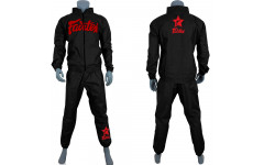 Костюм сауна Fairtex VS3 black red 2XL Костюм сауна Fairtex VS3 black red 2XL