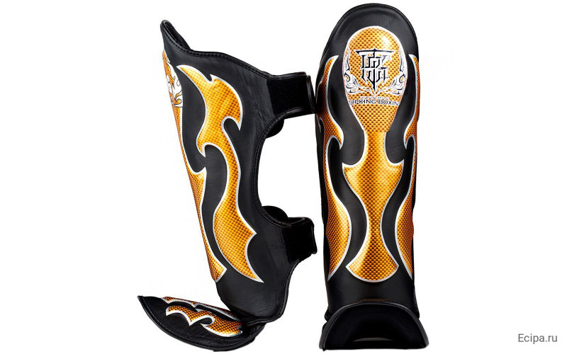 Защита голени Top King TKSGEM-01 Empower Creativity black-gold - M