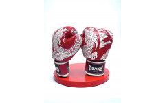 Боксерские перчатки TWINS Special FBGVL3-49 red white 16 oz