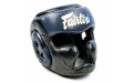 Шлем Fairtex HG13 black blue (Full Head) L Шлем Fairtex HG13 black blue (Full Head) L