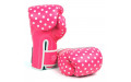 Боксерские перчатки Fairtex BGV14 polka dot 10 oz