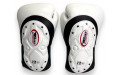 Боксерские перчатки Twins BGVL6 MK black white 16 oz Боксерские перчатки Twins BGVL6 MK black white 16 oz