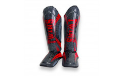 Защита голени Twins Special FSGL10-TW5 black red M