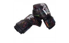 Боксерские перчатки Fairtex BGV14 Painter color black 10 oz Боксерские перчатки Fairtex BGV14 Painter color black 10 oz