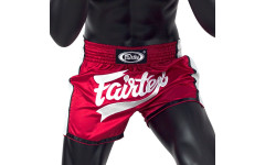 Шорты для бокса Fairtex BS1704 (красный-белый) M