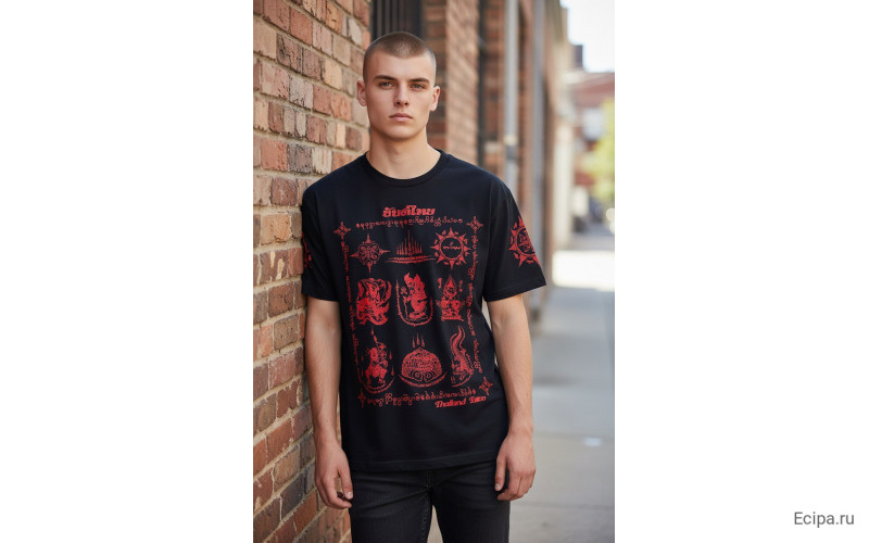 Футболка Тайский бокс Shirts N6 M