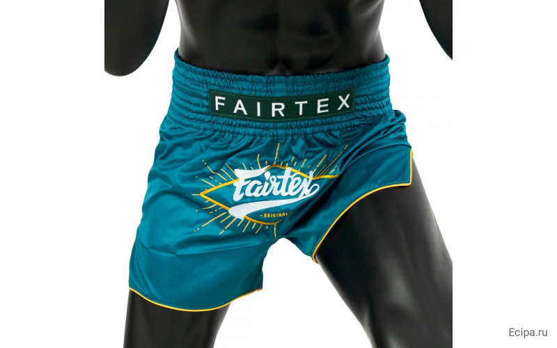Шорты для бокса Fairtex BS1907 (Focus green) XL