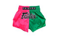 Шорты для бокса Fairtex BS1911 (розовый-зеленый) XL