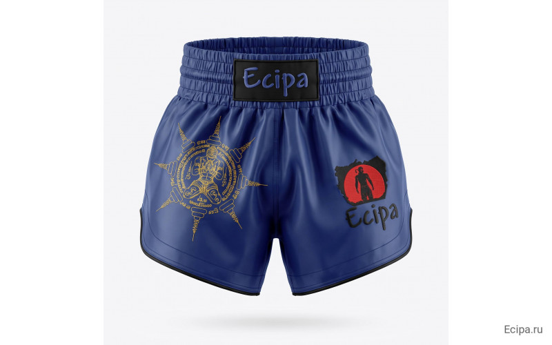 Шорты для Muay Thai Ecipa Fighter blue XL