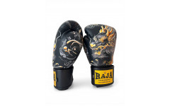 Боксёрские перчатки Raja Gold Dragon 12 oz Боксёрские перчатки Raja Gold Dragon 12 oz