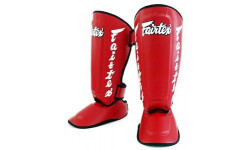 Защита голени Fairtex SP7 red XL Защита голени Fairtex SP7 red XL