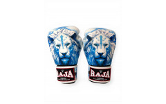 Боксёрские перчатки Raja Leo Frost 14 oz Боксёрские перчатки Raja Leo Frost 14 oz