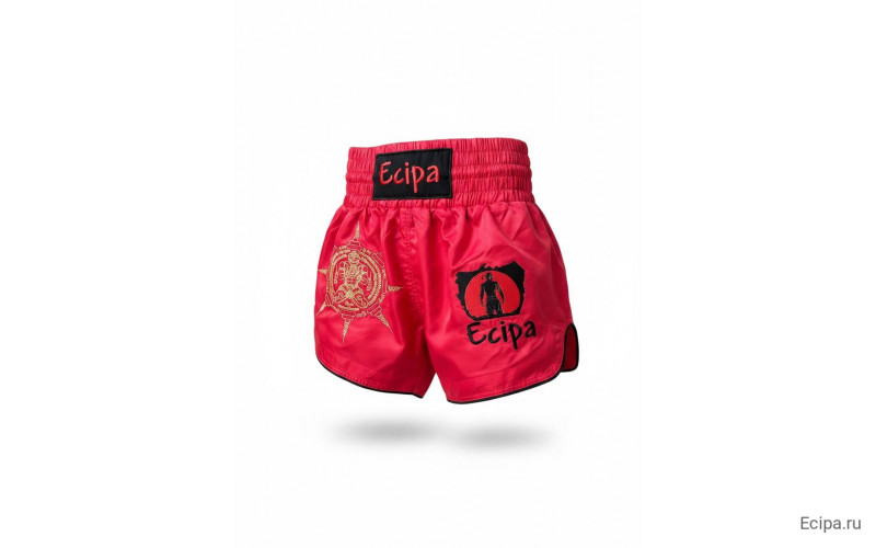 Шорты для Muay Thai Ecipa Fighter red XS