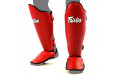 Защита голени Fairtex SP5 red XL